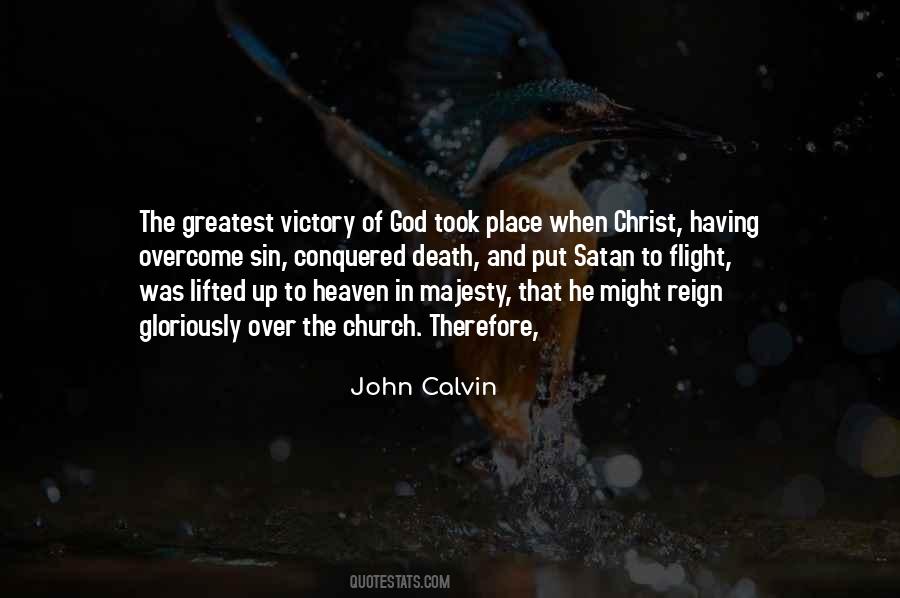The Victory Of Christ Quotes #402108