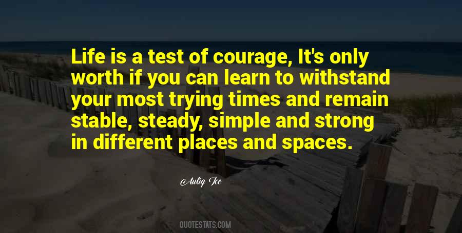 Quotes About Courage In Life #137389