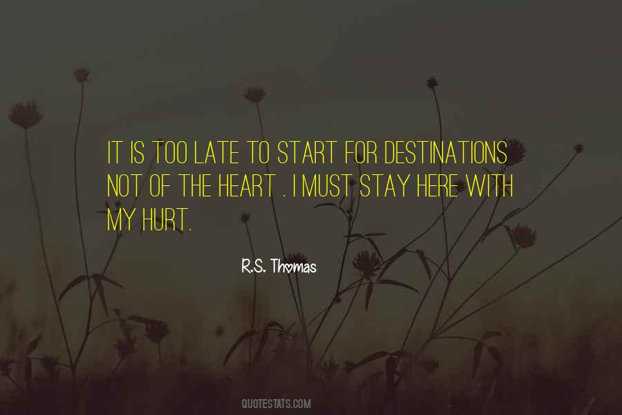 Quotes About Destinations #1826758