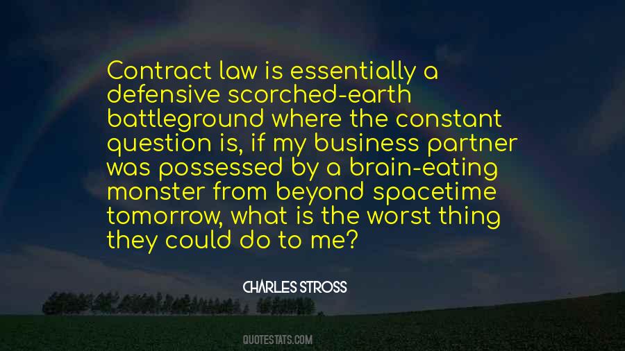 Quotes About Contracts Law #1250843