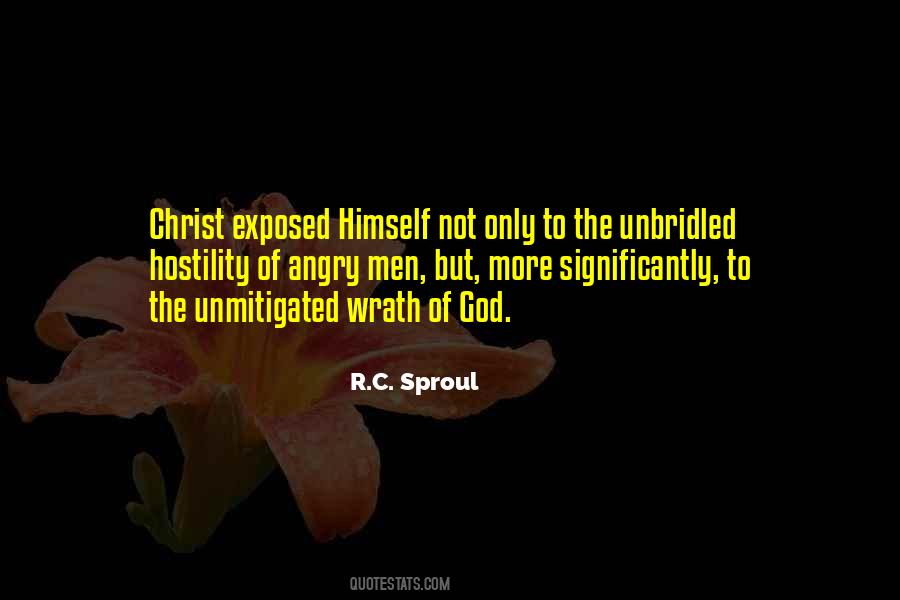 Quotes About The Wrath Of God #1455654