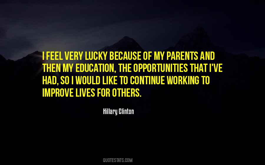 Working To Improve Quotes #167511