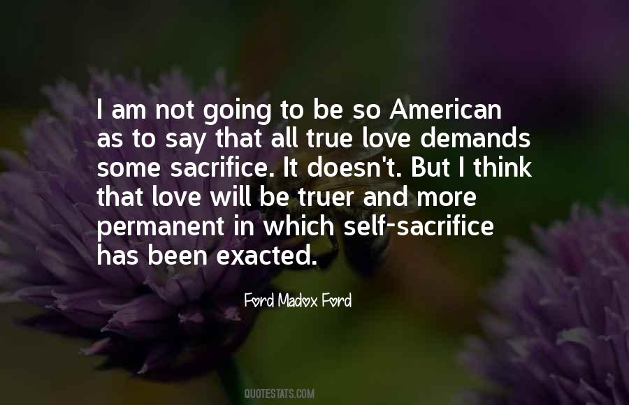 Quotes About Love And Sacrifice #186653