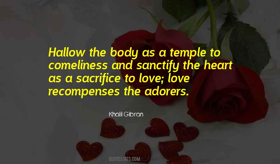 Quotes About Love And Sacrifice #481180