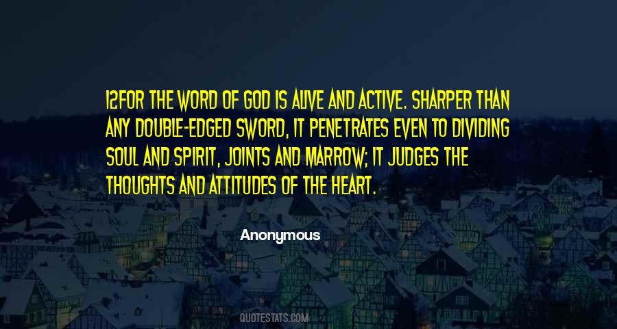 Quotes About The Word Of God #1084355