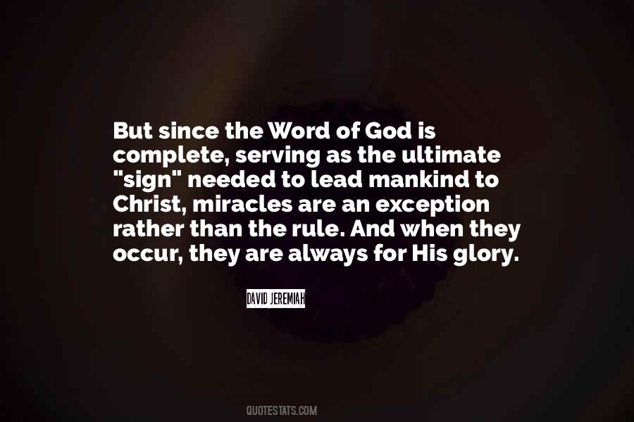 Quotes About The Word Of God #1247894