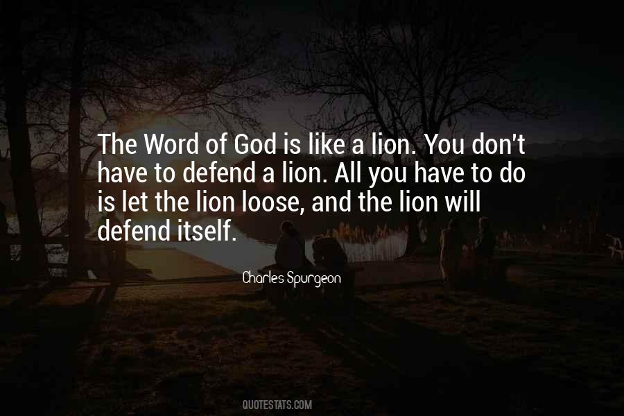 Quotes About The Word Of God #1261964