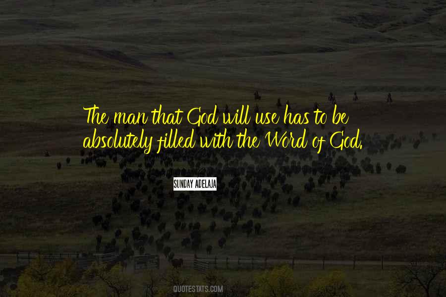 Quotes About The Word Of God #1267569