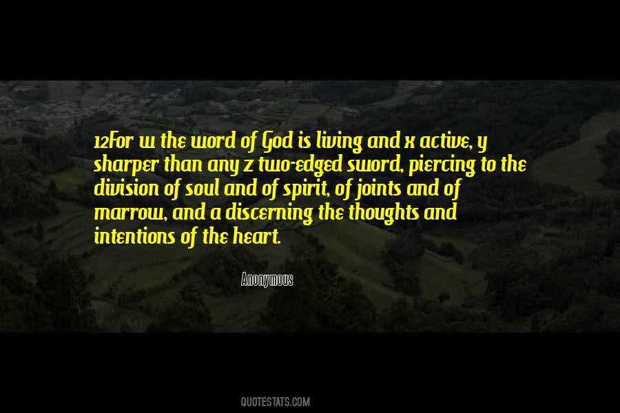 Quotes About The Word Of God #1433555