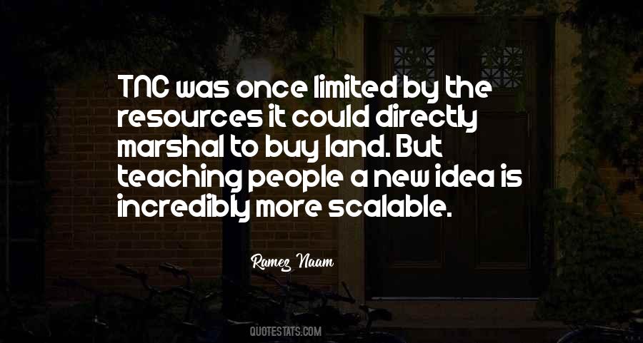 Quotes About Limited Resources #102183