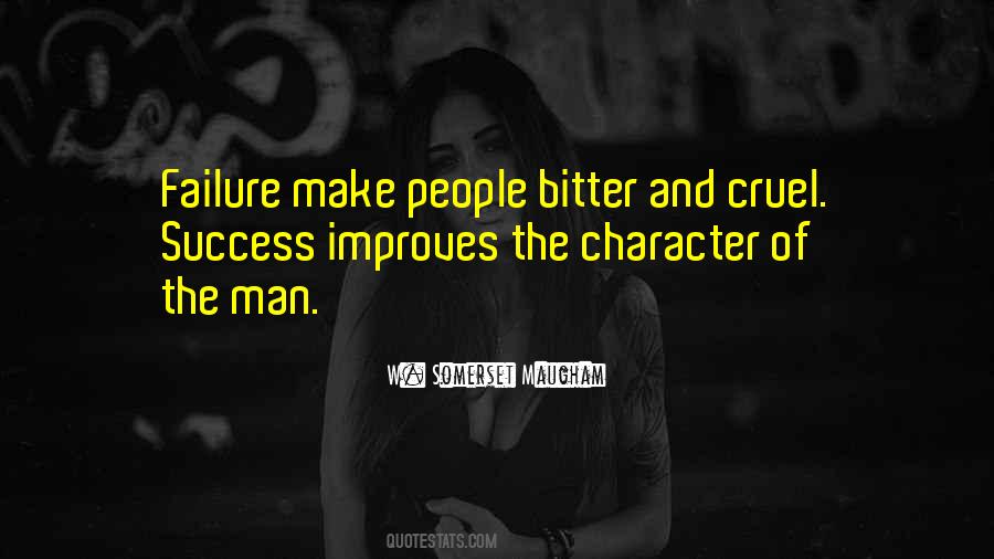 Quotes About Bitter People #483160