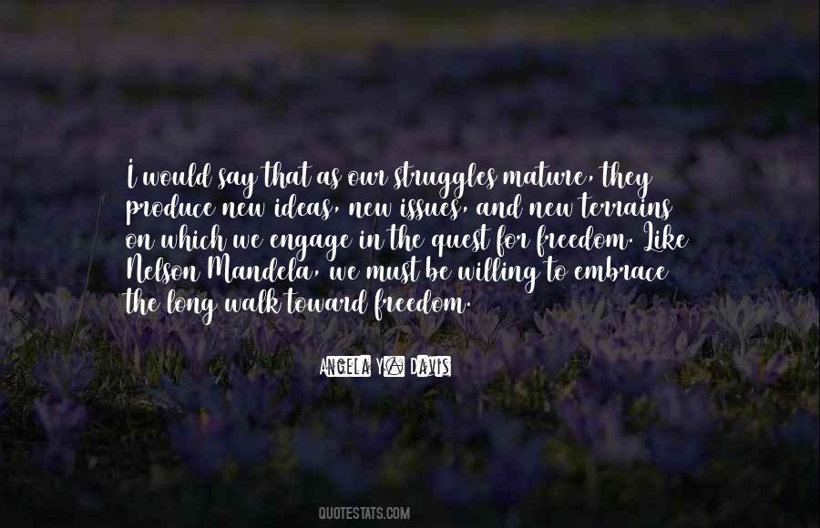 Long Walk To Freedom Quotes #211879