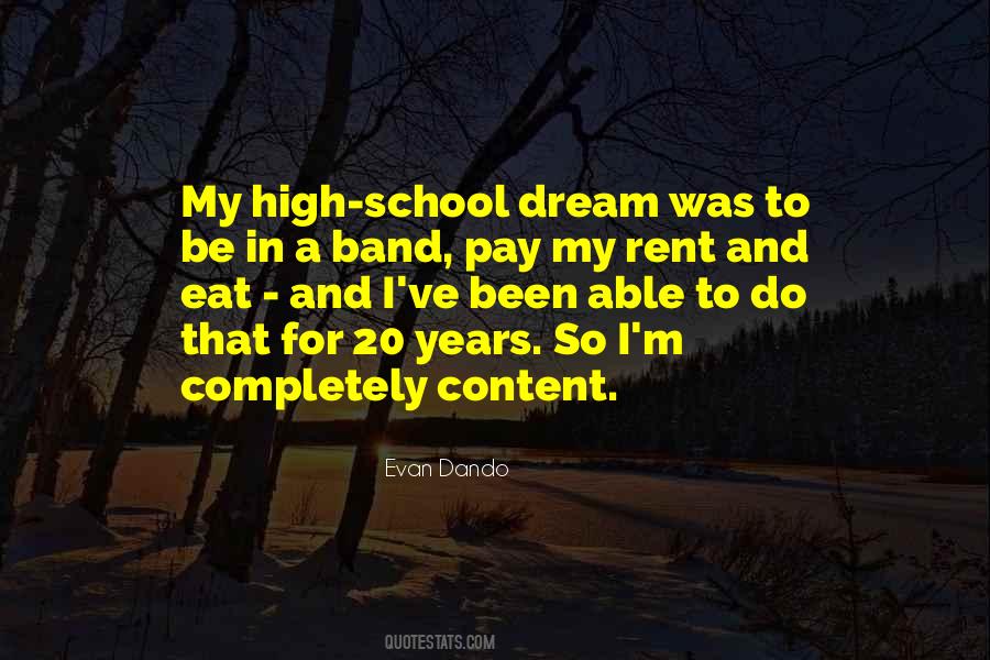 Quotes About High School Band #187182