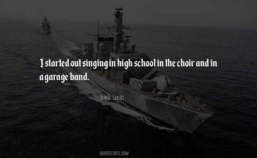 Quotes About High School Band #353651