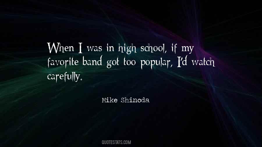 Quotes About High School Band #354067