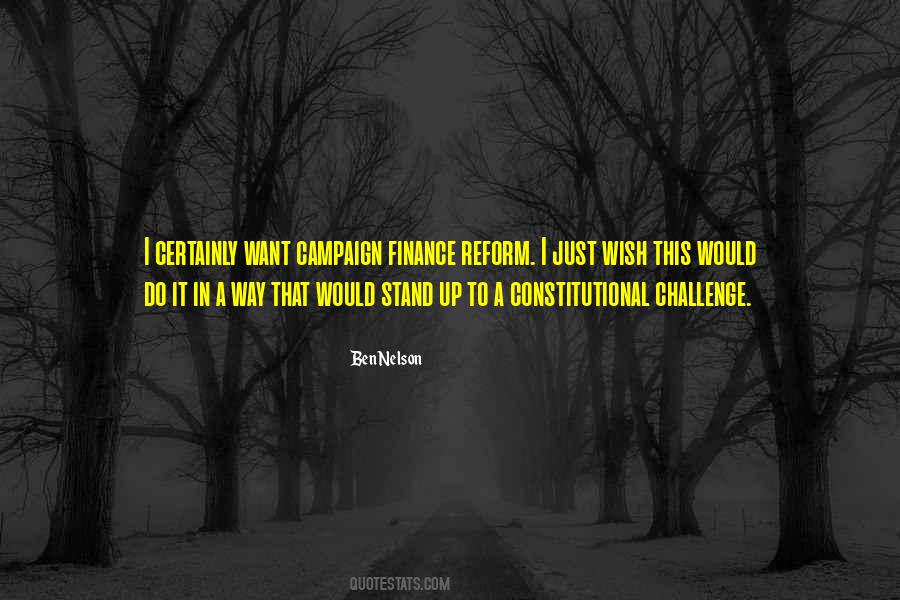 Quotes About Constitutional Reform #1545260