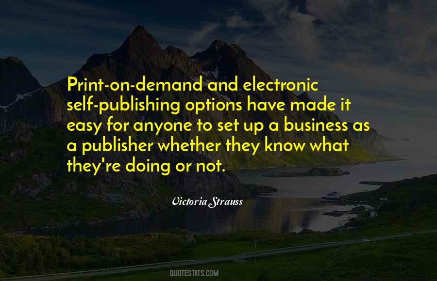 Quotes About Self Publishing #1344999