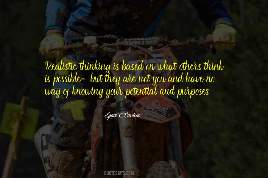 You Are Not What You Think Quotes #411206
