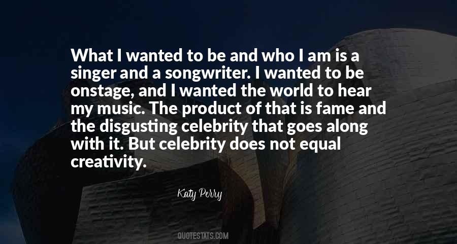 Quotes About Celebrity Fame #1051424