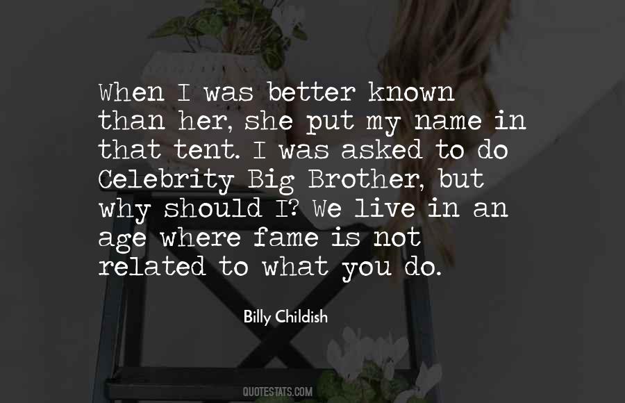 Quotes About Celebrity Fame #1500076