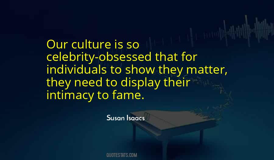Quotes About Celebrity Fame #1571429