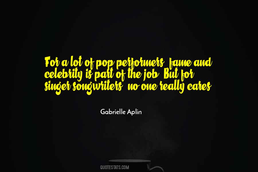 Quotes About Celebrity Fame #1776003