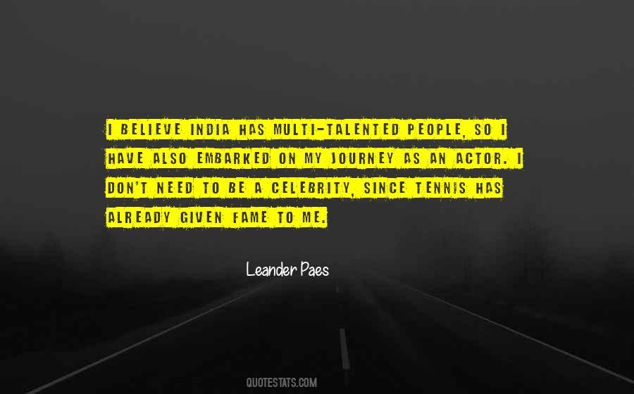Quotes About Celebrity Fame #1793343