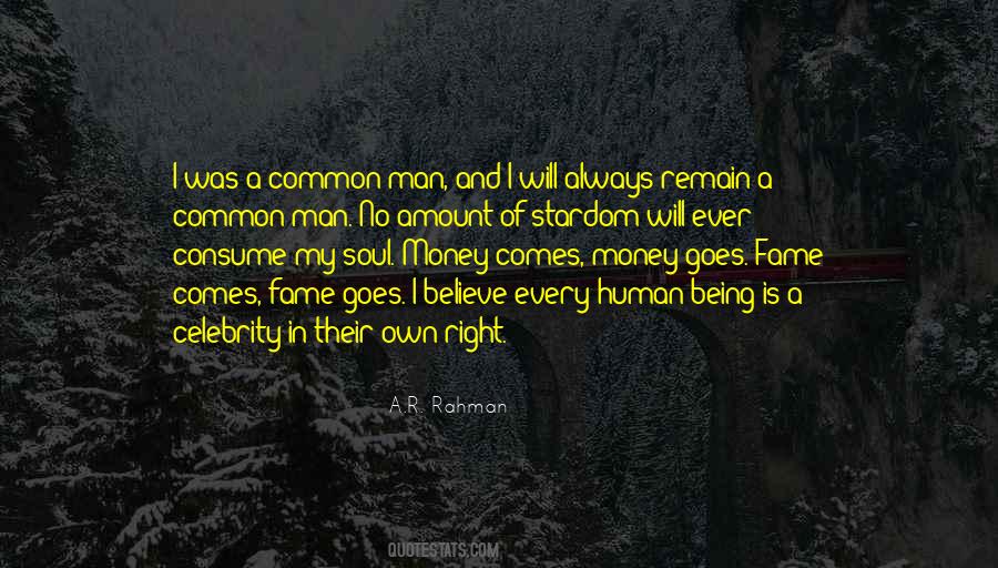 Quotes About Celebrity Fame #297705
