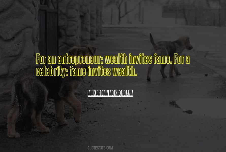 Quotes About Celebrity Fame #540509