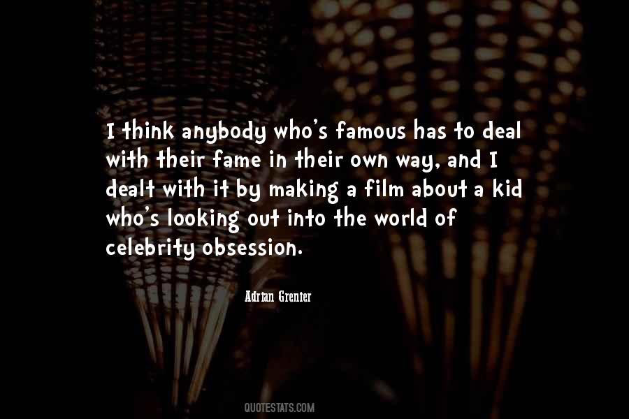 Quotes About Celebrity Fame #711150