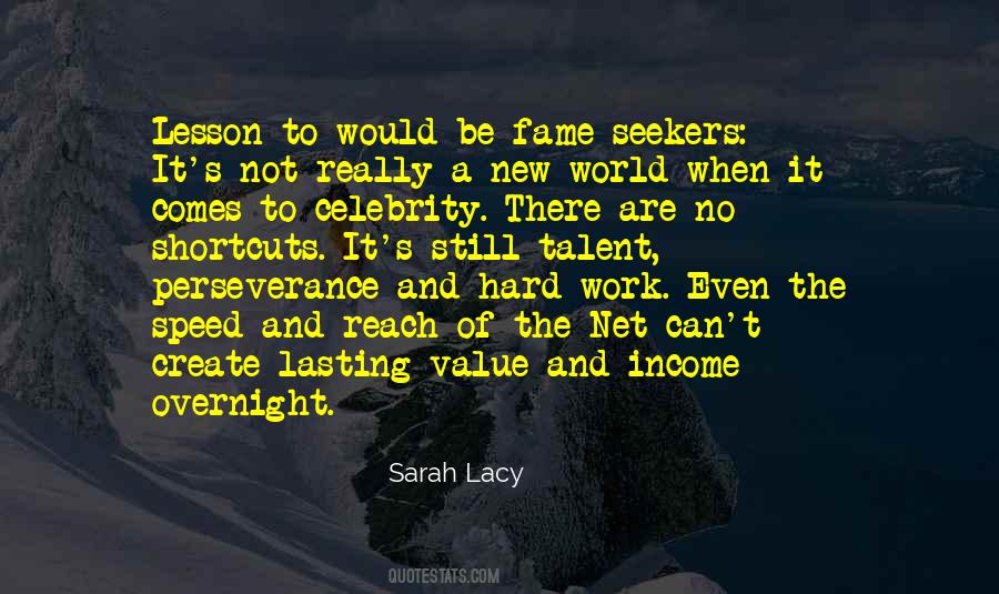 Quotes About Celebrity Fame #787279