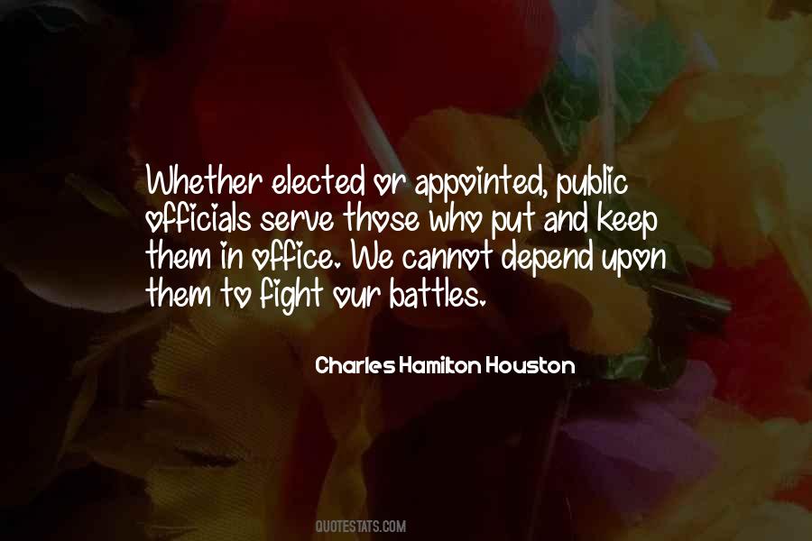 Quotes About Elected Officials #1040803