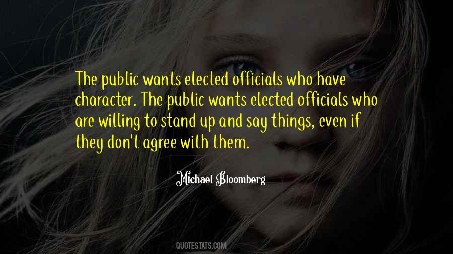 Quotes About Elected Officials #1829438