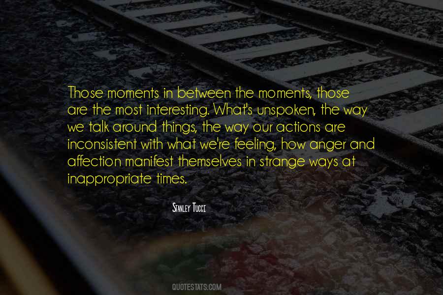 Quotes About Strange Feelings #470441