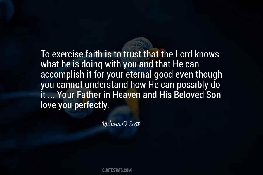 Faith For Love Quotes #417202