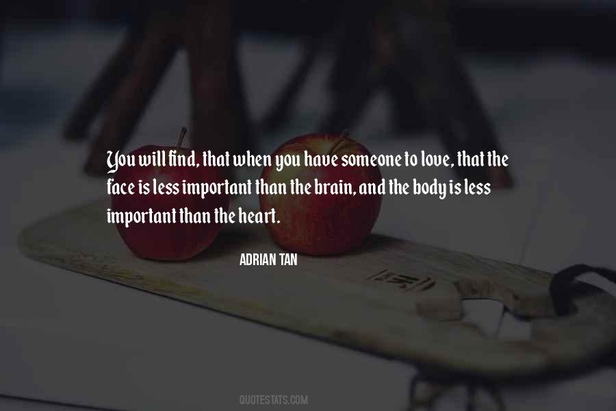 Quotes About The Brain And Love #179180