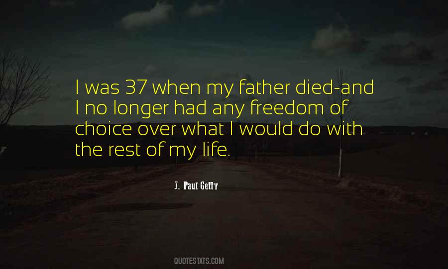 Quotes About Your Father Died #173125