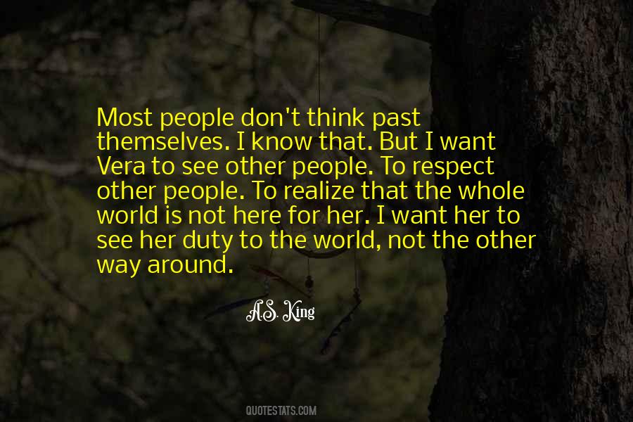 Respect Other People Quotes #1158060