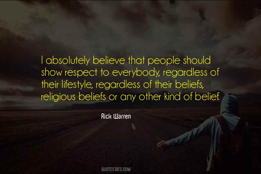 Respect Other People Quotes #161448
