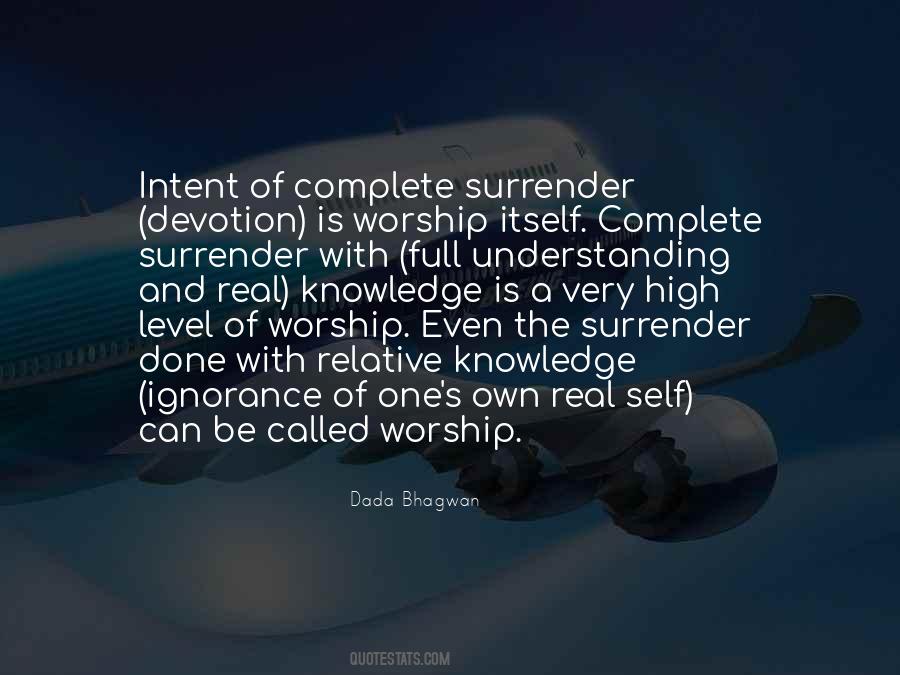 Spiritual Surrender Quotes #869935