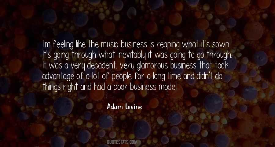 Quotes About The Music Business #1304620