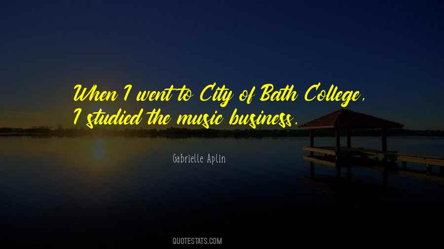 Quotes About The Music Business #1354013