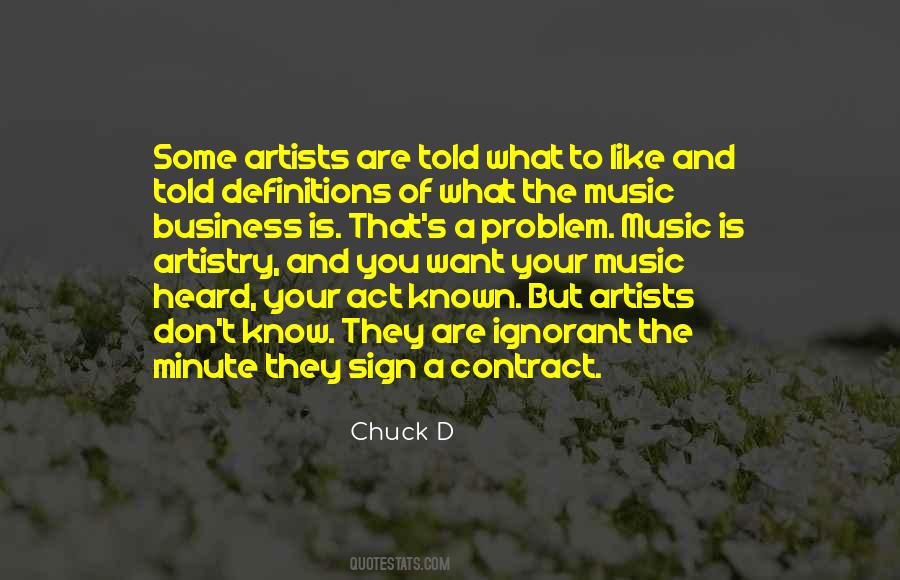 Quotes About The Music Business #1408861