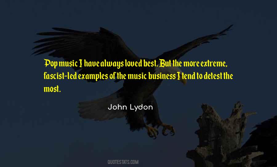 Quotes About The Music Business #1413575