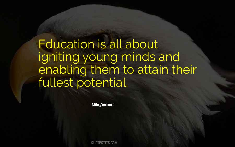 Quotes About Young Minds #1727020