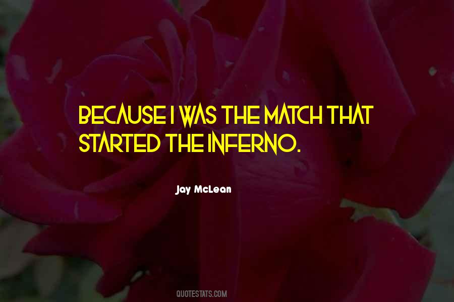 Quotes About Inferno #1488130