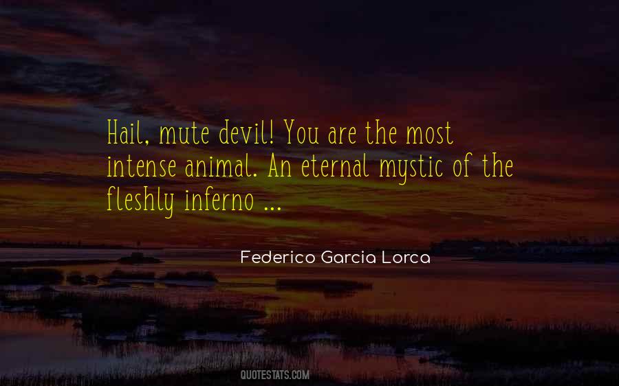 Quotes About Inferno #685572