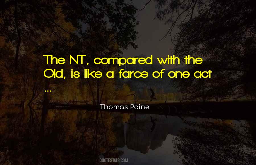 Quotes About Farce #702243