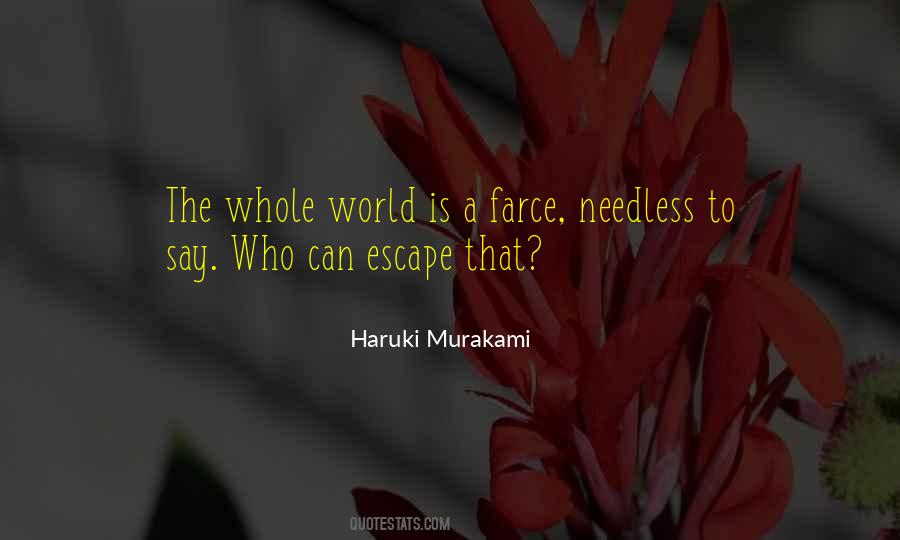 Quotes About Farce #937999