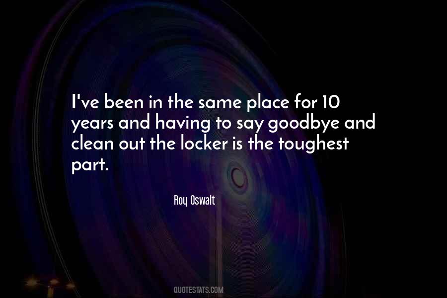 Quotes About Lockers #901269